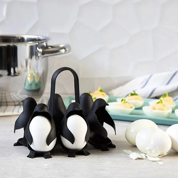 Porte Oeufs Pingouins Egguins-PA DESIGN Cheap