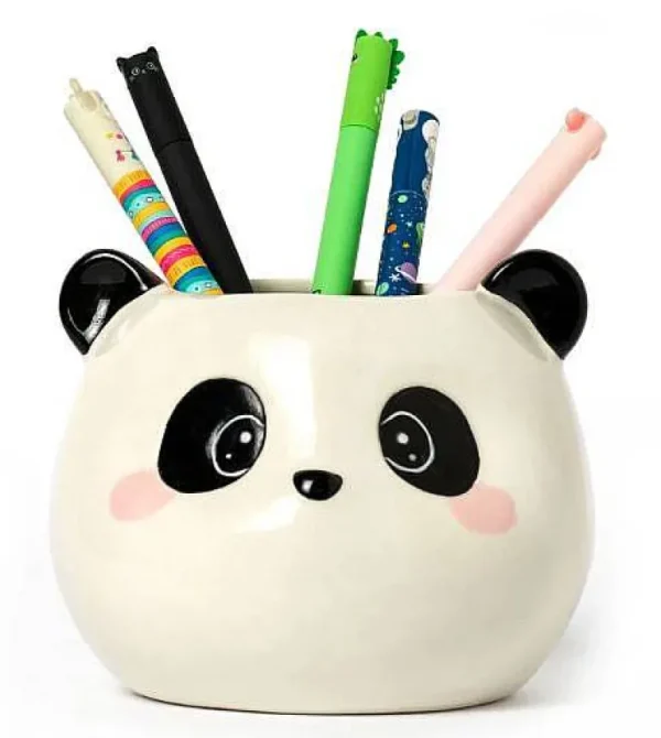 Pot A Crayons Ceramique Panda-LEGAMI New