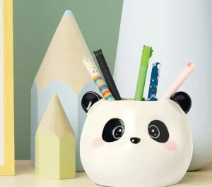 Pot A Crayons Ceramique Panda-LEGAMI New