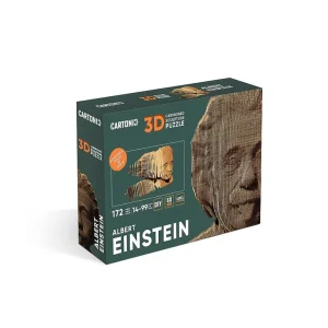 Puzzle 3D Carton - Albert Einstein-CARTONIC Clearance