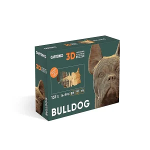 Puzzle 3D Carton - Bulldog-CARTONIC Fashion