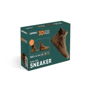 Puzzle 3D Carton - High Top Sneaker-CARTONIC Cheap