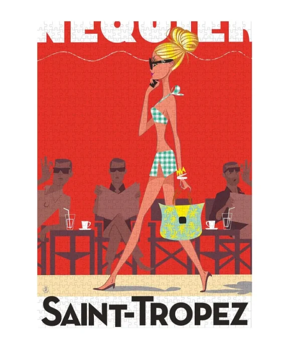 Puzzle Monsieur Z 1 000 Pcs - Saint Tropez-IMAGE REPUBLIC Sale