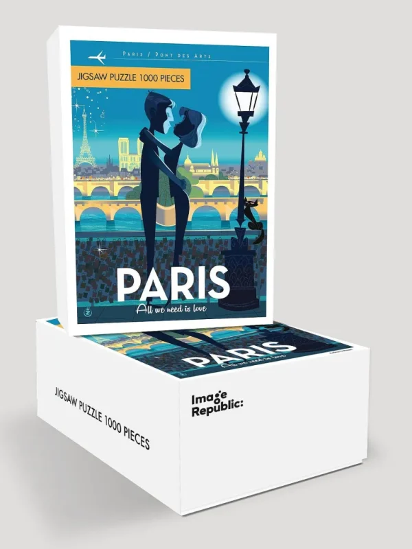 Puzzle Monsieur Z 1000 Pcs - Paris Love-IMAGE REPUBLIC Shop