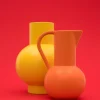 - Carafe Strom M H 24 Cm - Orange Vibrant-RAAWII Sale