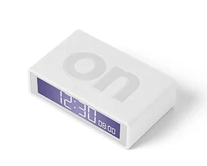 Reveil Flip + Travel - Blanc-LEXON Cheap