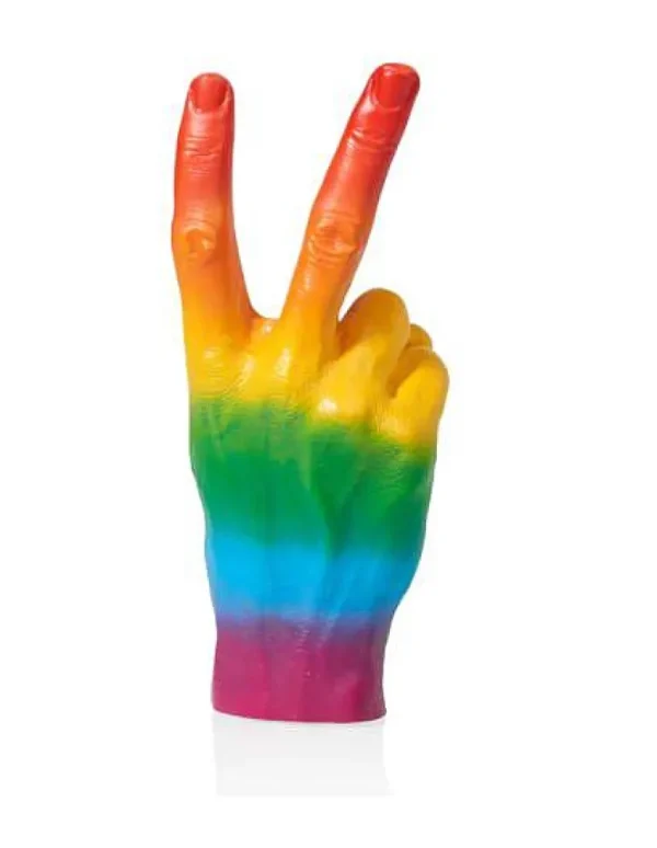 Sculpture Symbole Main - Peace Rainbow-BITTEN Best Sale