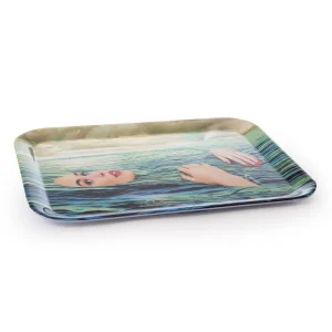 - Plateau Toiletpaper Sea Girl-SELETTI Outlet