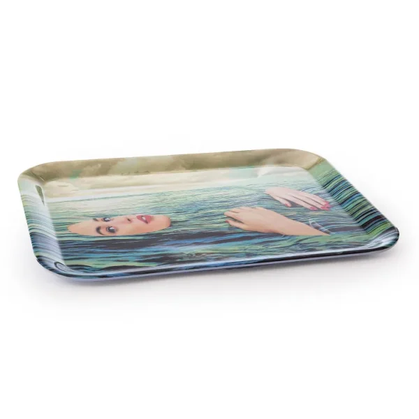 - Plateau Toiletpaper Sea Girl-SELETTI Outlet