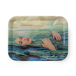 - Plateau Toiletpaper Sea Girl-SELETTI Outlet