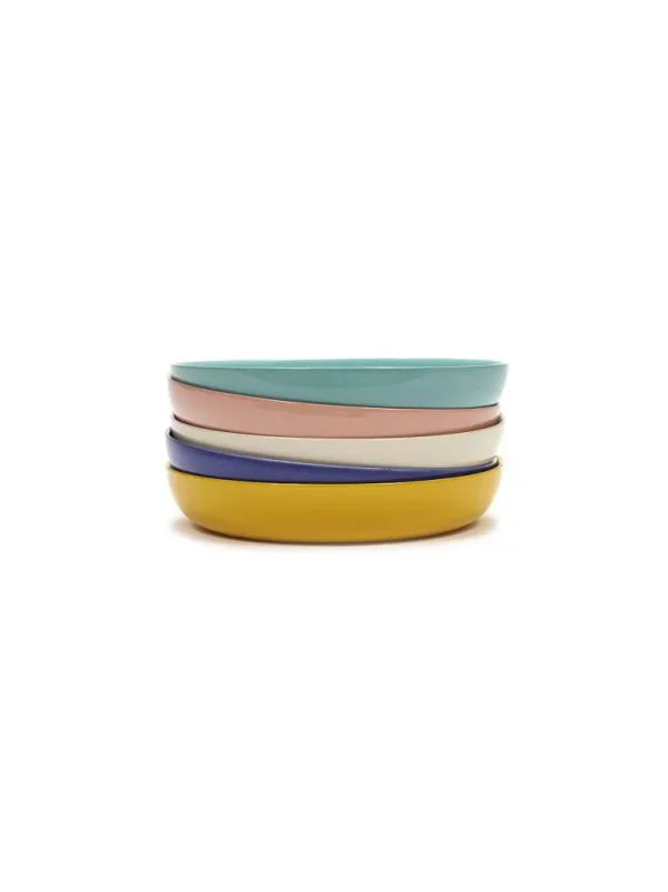 Feast Assiette M Yellow Swirl ∅ 22 Cm-SERAX Discount