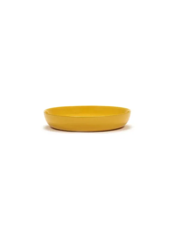 Feast Assiette M Yellow Swirl ∅ 22 Cm-SERAX Discount