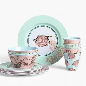 Set 4 Assiettes Gm Pique- Nique Safari-YVONNE ELLEN Outlet