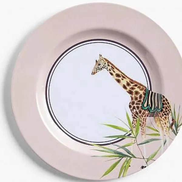 Set 4 Assiettes Gm Pique- Nique Safari-YVONNE ELLEN Outlet