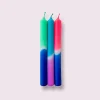 Set De 3 Bougies Dip Dye Neon - Forever Tulum-PINK STORIES Cheap