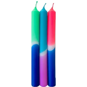 Set De 3 Bougies Dip Dye Neon - Forever Tulum-PINK STORIES Cheap