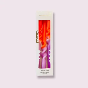 Set De 3 Bougies Dip Dye Swirl - Amazing Lavender-PINK STORIES Clearance