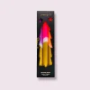 Set De 3 Bougies Dip Dye Xmas - Neon Holiday-PINK STORIES Outlet