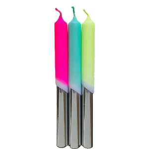 Set De 3 Bougies Pop Tie And Dye - Girl Just Wanna Have Fun-PINK STORIES Fashion