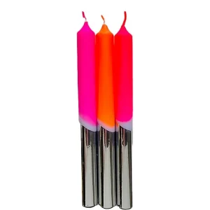 Set De 3 Bougies Pop Tie And Dye - Girl On Fire-PINK STORIES Outlet