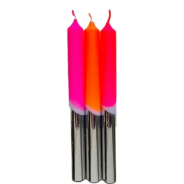 Set De 3 Bougies Pop Tie And Dye - Girl On Fire-PINK STORIES Outlet