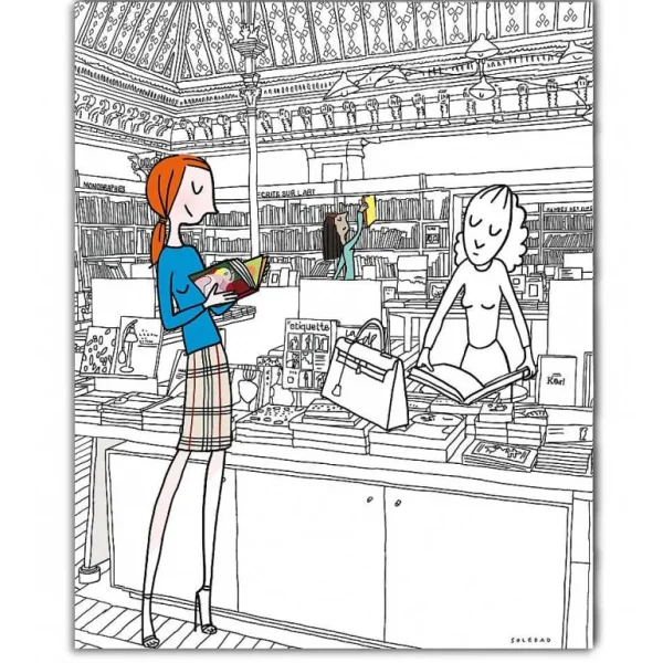 Set De 5 Coloriages Soledad - Librairie-IMAGE REPUBLIC Cheap