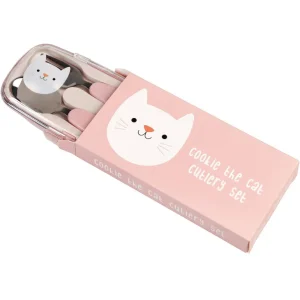 Set De Couverts Enfants - Cookie The Cat-rex Cheap