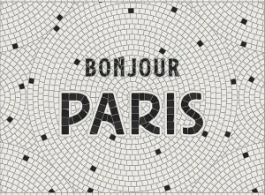 Set De Table Bonjour Paris-PODEVACHE New