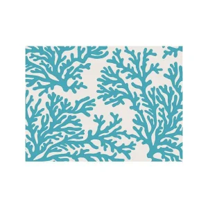 Set De Table Corail Turquoise - 33 X 45 Cm-PODEVACHE Shop