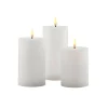 Coffret 3 Bougies Led Lumineuses Sille - H 10 Cm-SIRIUS New