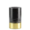 Socle Pour Ampoule Message Marbre Noir - H 11.5 Cm-ELEMENTS LIGHTING Flash Sale