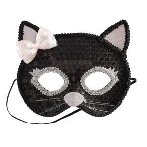 Masque Chat Noir Argent-SOUZA Flash Sale