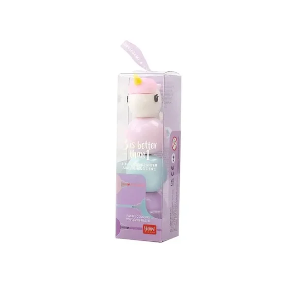 Surligneurs 3 Is Better Than 1 - Unicorn-LEGAMI Outlet