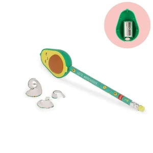 Taille-Crayon Gomme Avocado-LEGAMI Store