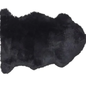 Tapis Peau De Mouton - Noir-AUSKIN EUROPE New