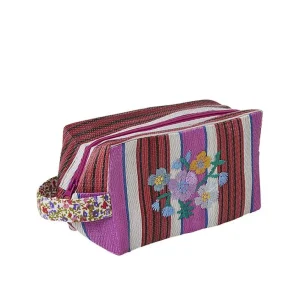 Trousse Plastique Recycle - Flower Print-RICE Cheap