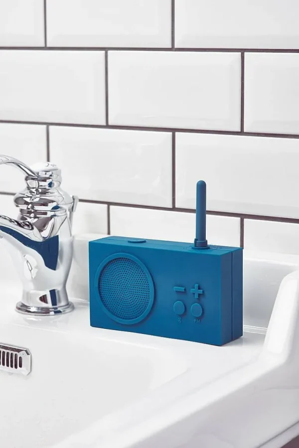 Tykho 3 Enceinte Bluetooth Avec Radio Fm - Bleu Canard-LEXON Discount