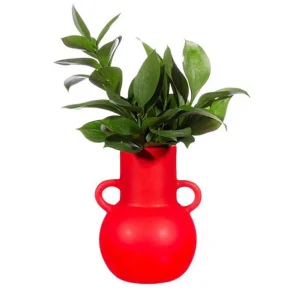 Vase Amphora - Rouge H 14 Cm-Sass & belle Fashion