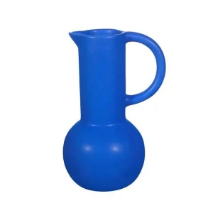 Vase Carafe - Bleu H 20Cm-Sass & belle Discount