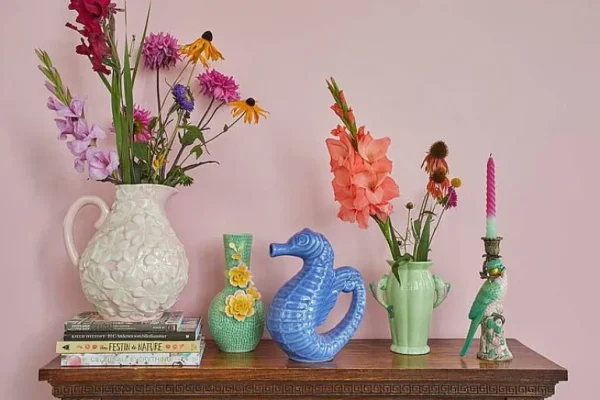 Vase Fish Ceramique-RICE Cheap