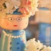 Vase Icons H 15 Cm - The Queen-BLOGO Discount