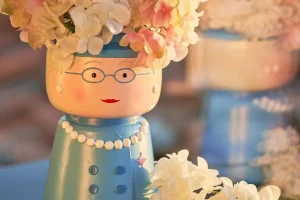 Vase Icons H 15 Cm - The Queen-BLOGO Discount
