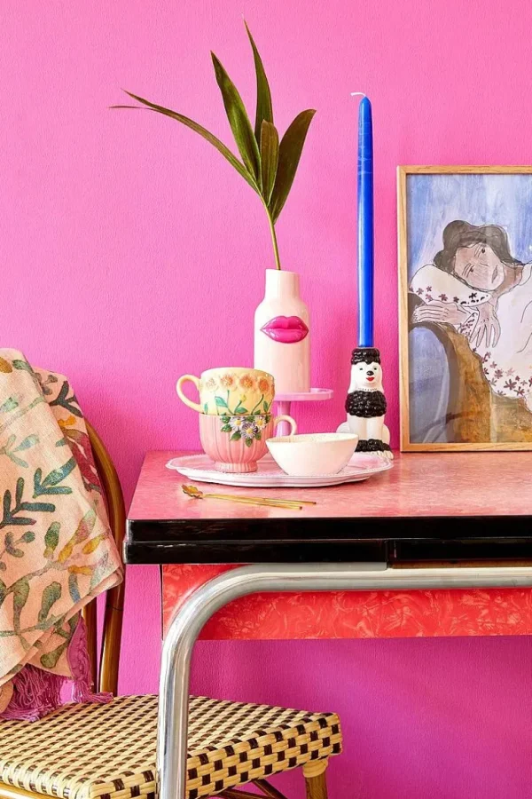 Vase Lipstick S - Rose-RICE Discount