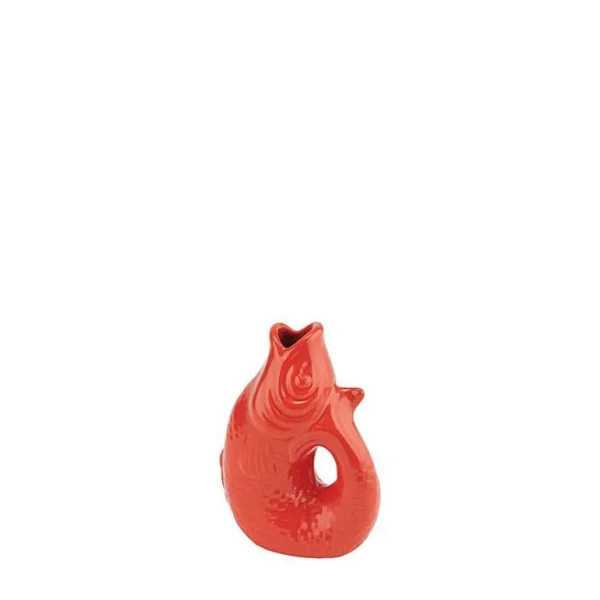 Vase Monsieur Carafon H.13 Cm - Rouge Corail-GIFT COMPANY Fashion