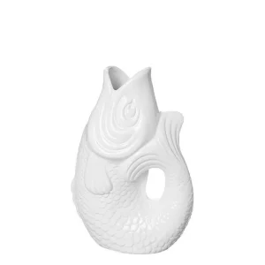 Vase Monsieur Carafon H.25 Cm - Blanc-GIFT COMPANY Best