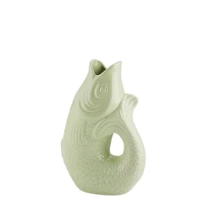 Vase Monsieur Carafon H.25 Cm - Vert Pale-GIFT COMPANY Fashion