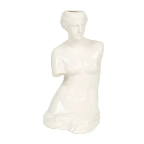 Vase Venus H 31 Cm - Blanc-DOIY (MANTA) Best Sale
