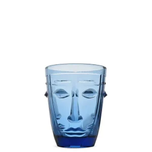 Verre Visage Bleu-OPJET Online