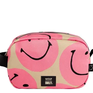 Trousse De Toilette Large Smiley® - Rose-WOUF Outlet