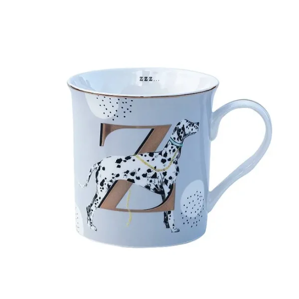 Mug Alphabet - Z-YVONNE ELLEN Fashion